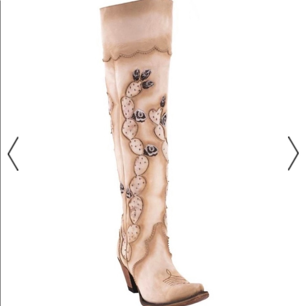 Junk Gypsy Cactus Knee High Boots -